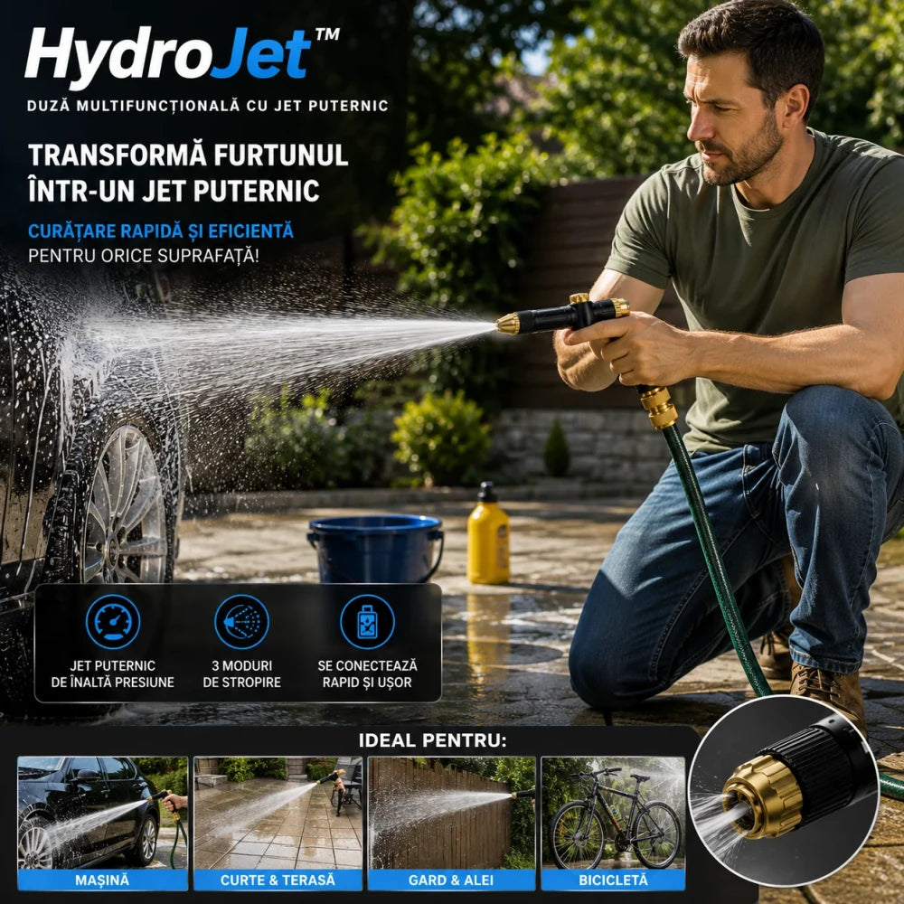 HydroJet™ duză reglabilă cu Presiune