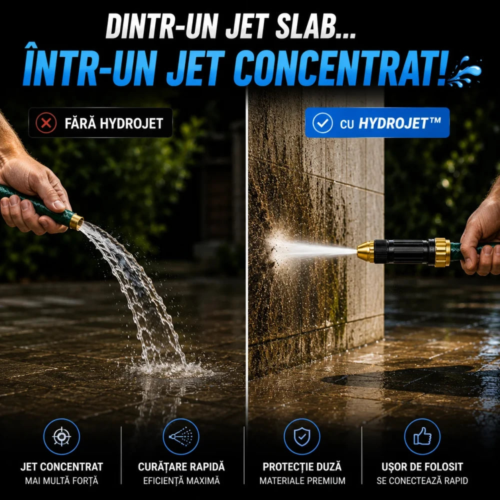 HydroJet™ duză reglabilă cu Presiune